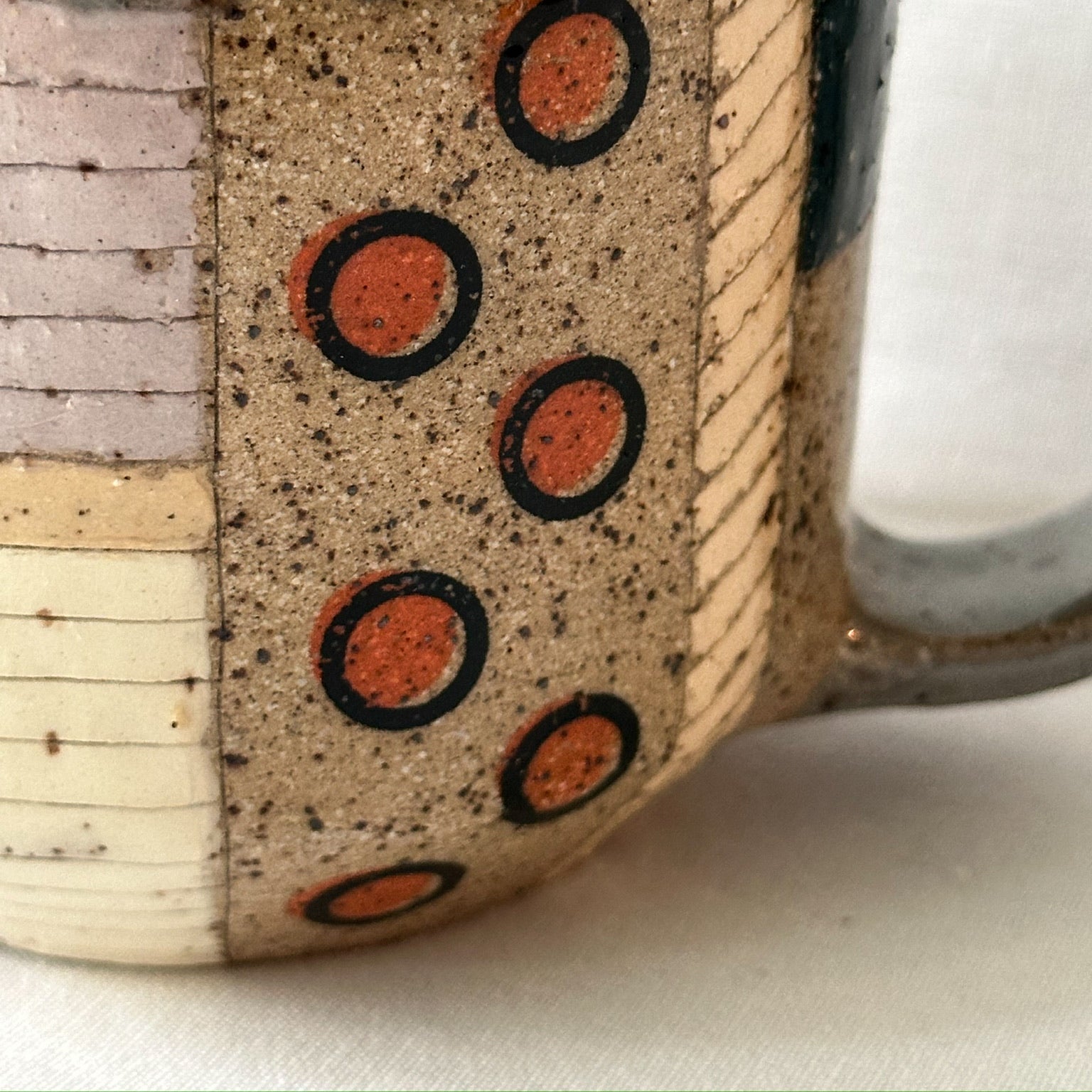 color block mug