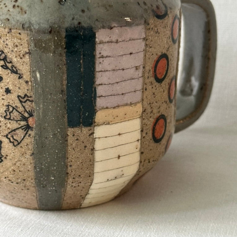 color block mug