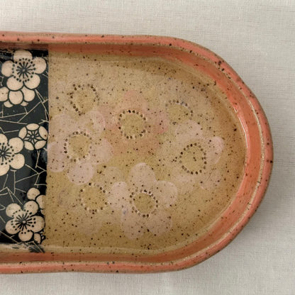 trinket dish | pink cherry blossom