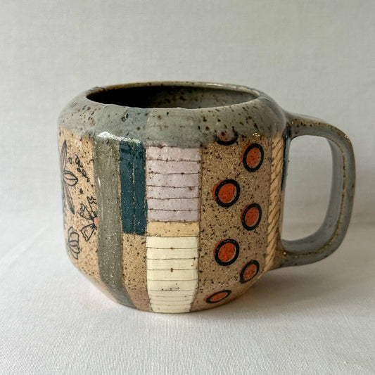 color block mug