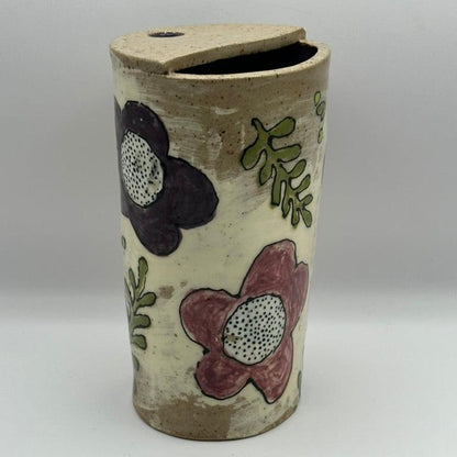 mcm floral to-go cup