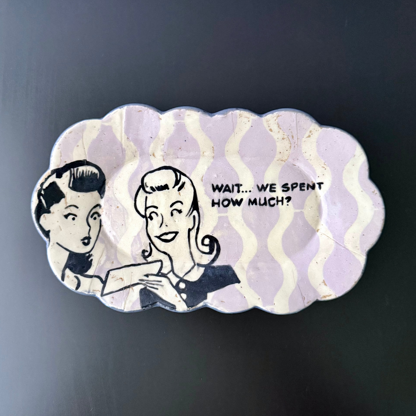How much? plate