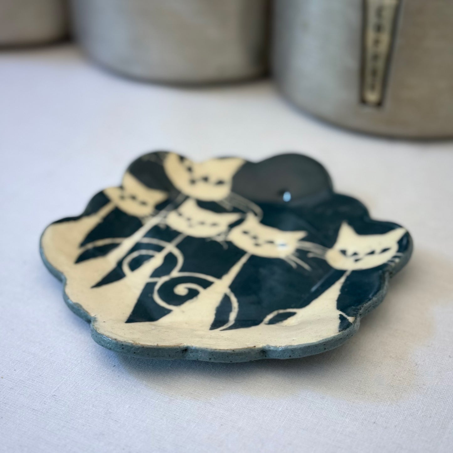 cool cats plate
