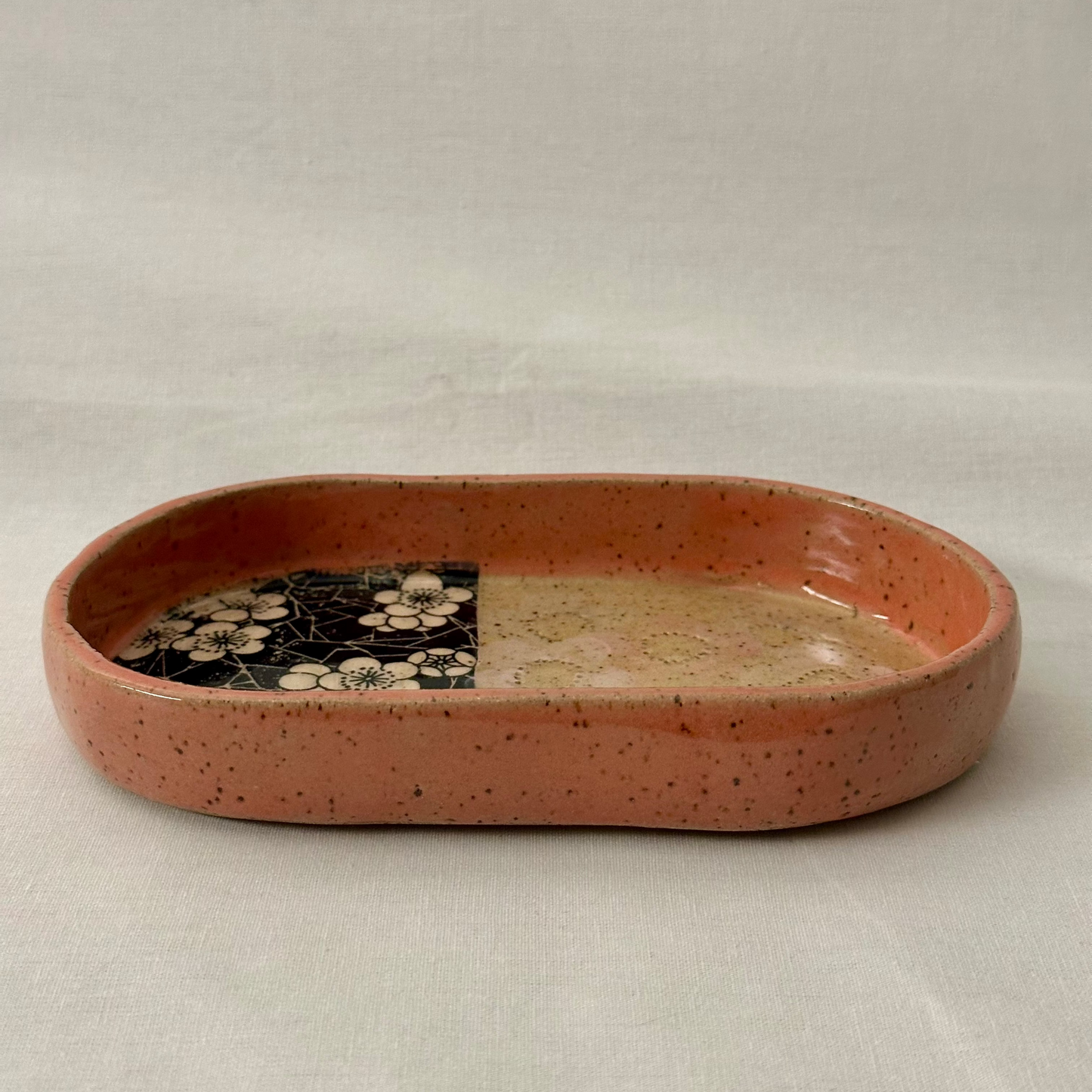 trinket dish | pink cherry blossom