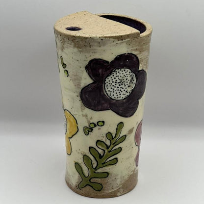 mcm floral to-go cup