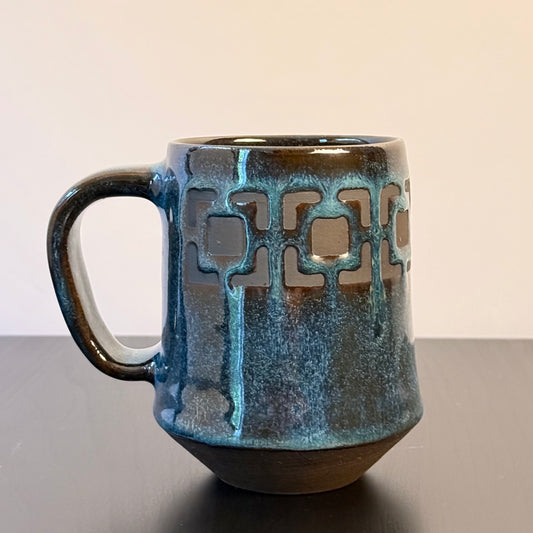 town square after dark mug