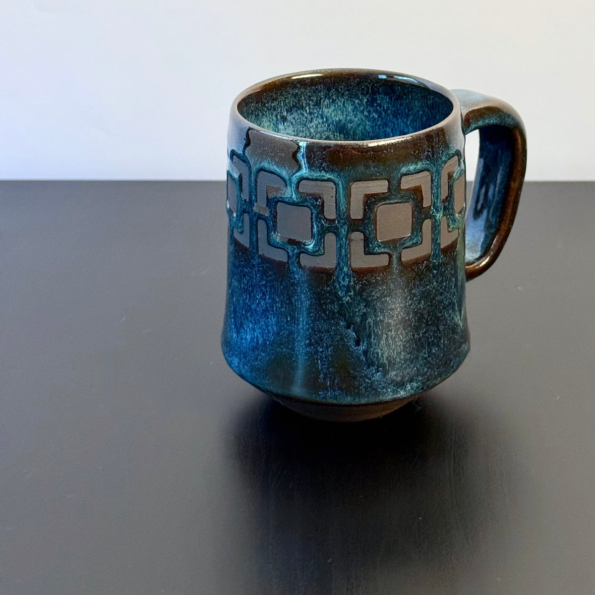 town square after dark mug