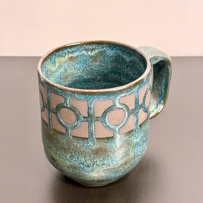 circle in square after dark mug