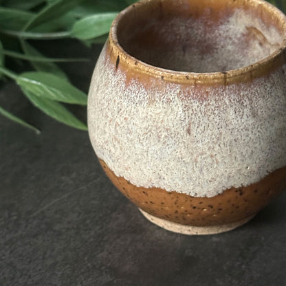 butterscotch vase