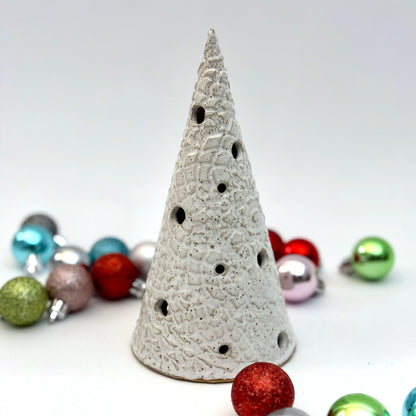 winter woven tree luminary