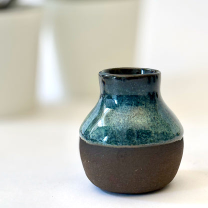 dark ocean mini vase