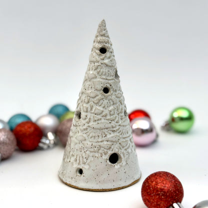 winter lace tree luminary