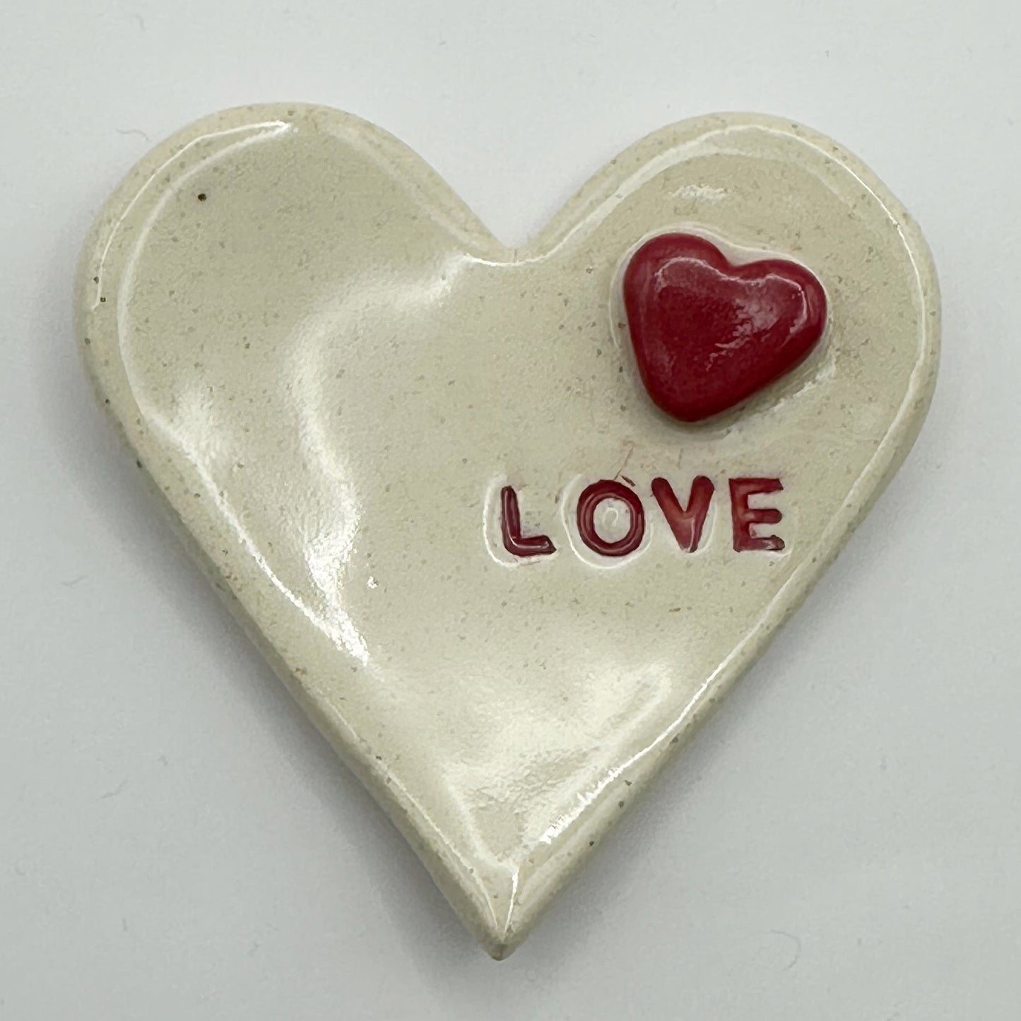 mini heart trinket dish