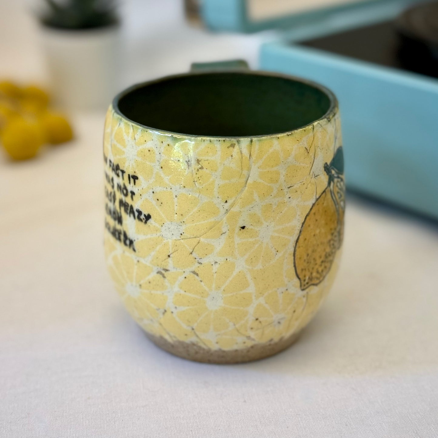 lemon squeezy mug