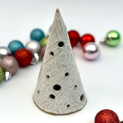 snowflake summit tree luminary—mini peak edition