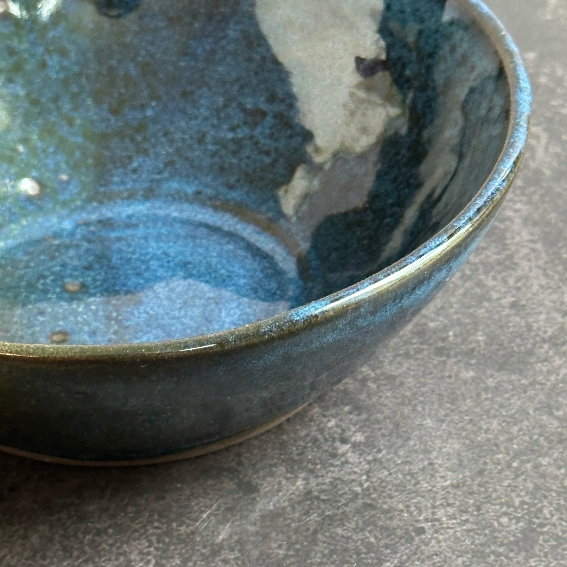 close up of ceramic bowl