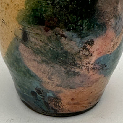 mini raku vase