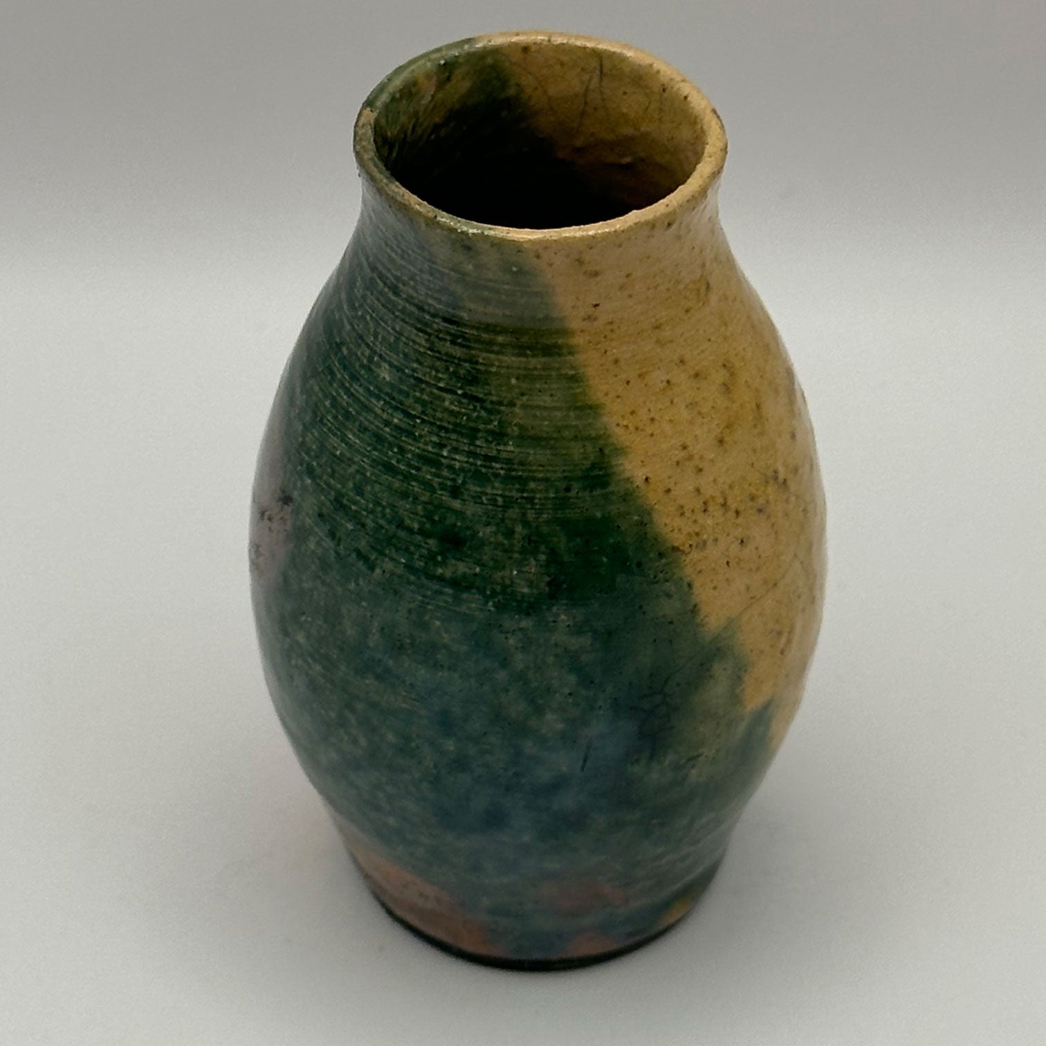 mini raku vase