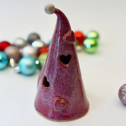 gnome | cranberry heart
