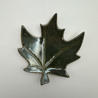 ceramic green leaf